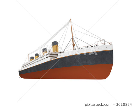 Big ship liner front view 3618854