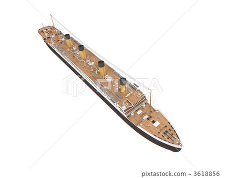 Big ship liner front view 3618856