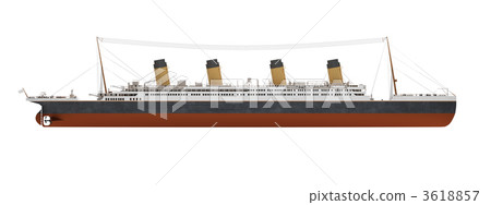 Big ship liner side view 3618857