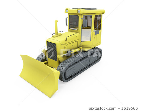 Construction truck isolated view Construction truck isolated view 3619566