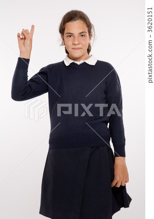Answering schoolgirl 3620151