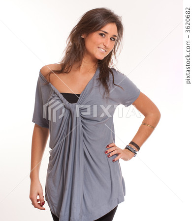 Smiling attractive brunette 15011004 Smiling attractive brunette 15011004 3620682