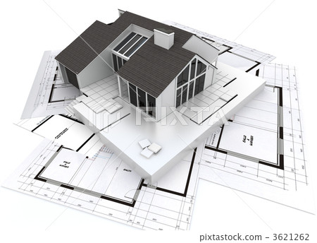 Architecture model and plans 3621262