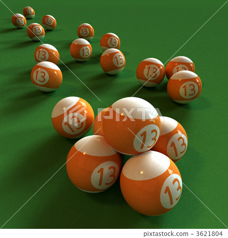 Billiards and number thirteen 3621804