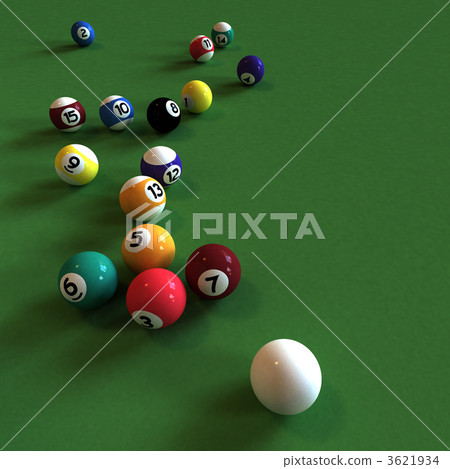 Playing billiards 3621934