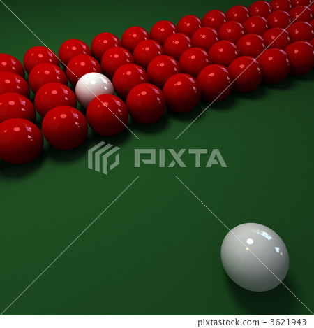 red billiard balls composition 3621943