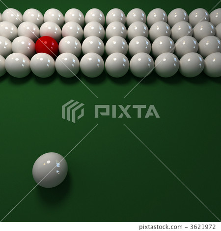 white billiard balls composition 3621972