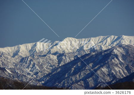Iidake的山脈來自Niigata Goddo Mountain·Earth Shin 3626176