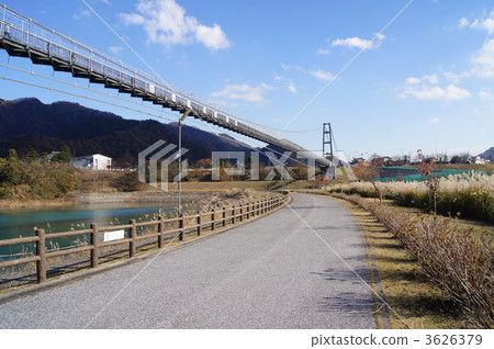 Water Township Large Suspension Bridge 3626379