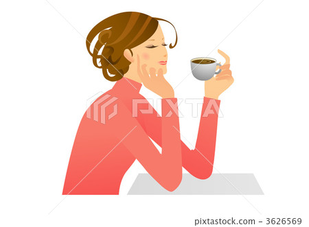 A woman drinking coffee 3626569