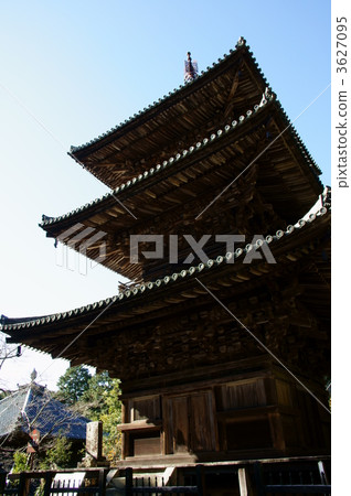 Hokke Horie Yokoeji三重塔 3627095