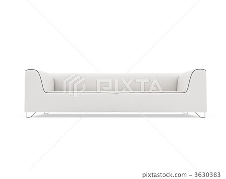 Sofa over white background 3630383