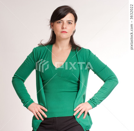 Serious Hands on hips brunette Serious Hands on hips brunette 3632022