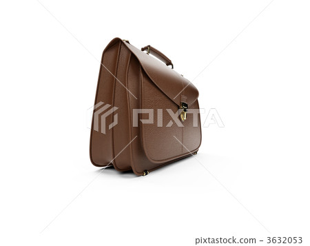 Brown leather handbag 3632053