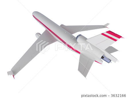 aircraft isolated view 3632166