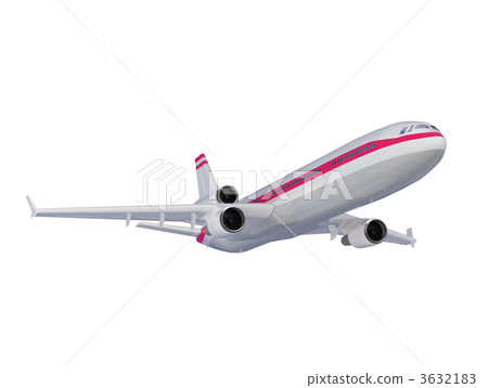 aircraft isolated view 3632183