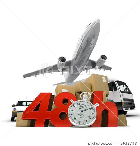 Air transportation in 48 hrs 3632798