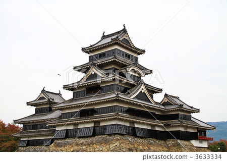 松本城堡城堡塔 松本城堡城堡塔 3633334