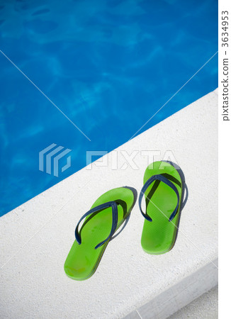 thongs by the pool thongs by the pool 3634953