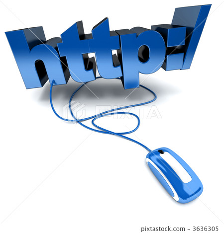 http in blue 3636305