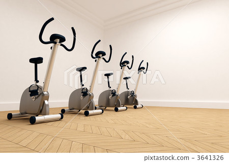 Spinning bikes frontal image 3641326