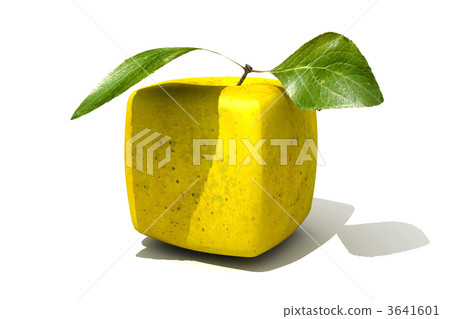 Cubic golden apple Cubic golden apple 3641601