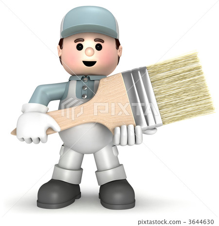 Fully equiped craftsman mascot 3644630