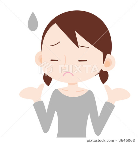 女性上半身放棄了 3646068