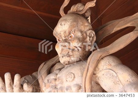 Kagawa Prefecture Zentsuji City, Shikoku Buddha No. 76 Buddhist temple "Kanakura Temple" King Geumjo Statue 3647453