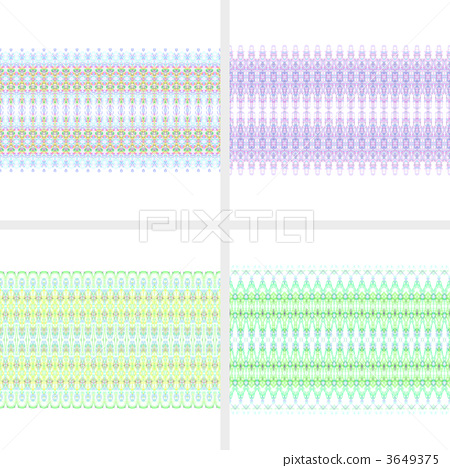 Edge decorations - Stock Illustration [3649375] - PIXTA