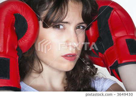 woman with boxing gloves 3649430