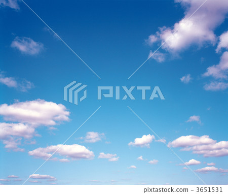 高積雲 堆積 留白空間 3651531