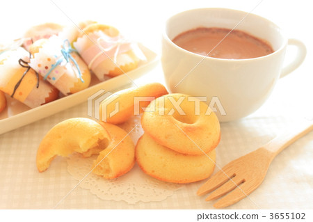 甜甜圈對待茶時間 3655102