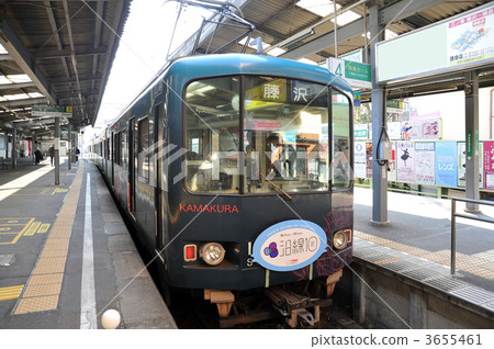 enoshima electric railway, train, trains 3655461