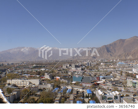 拉薩市從西藏布達拉宮 3656740