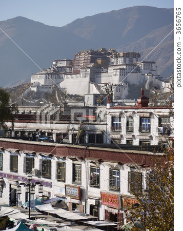 拉薩大正寺的布達拉宮 3656765