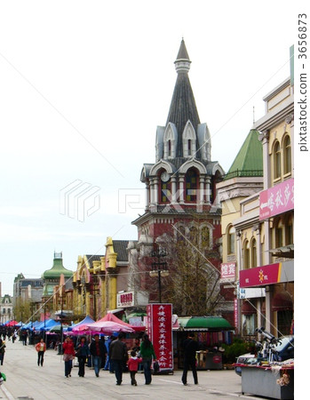 China Dalian Old Russian Town China 3656873