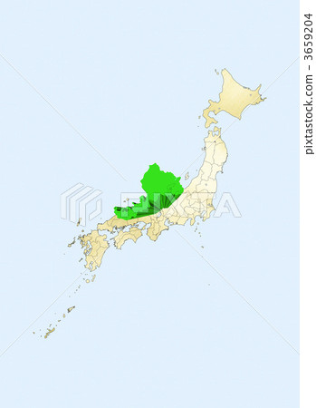 map of japan, the japanese islands, fukui 3659204