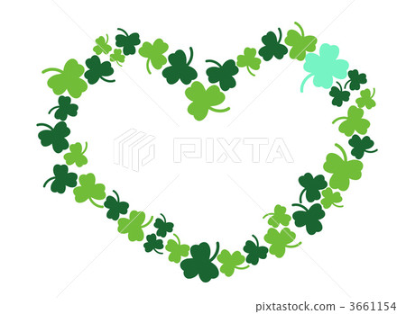 heart, heart mark, clover 3661154