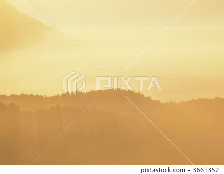 haze, thin mist, morning glow 3661352