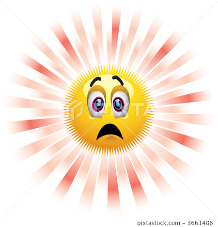 Frightened smiling ball looking at you 3661486