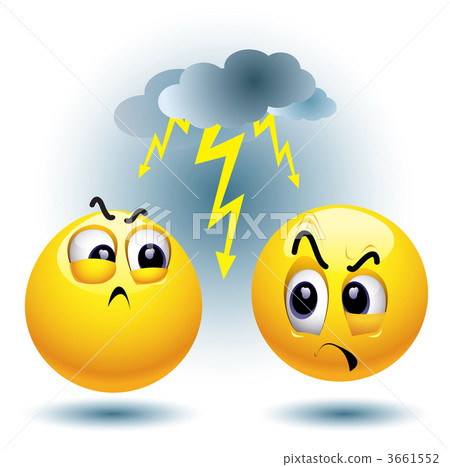 Smiley ball hate another smiley ball 3661552