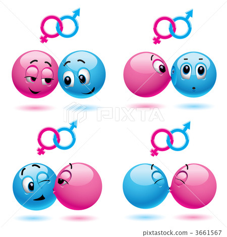 Smiley balls like male and female Smiley balls like male and female 3661567