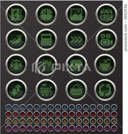 Web Computer and Internet Buttons 3662036