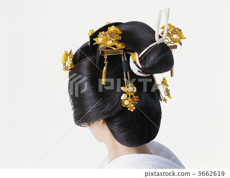 bunkin takashimada, bridal high topknot, bride 3662619