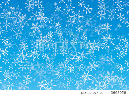 Background Snow crystal 3668056