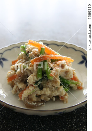 Shiraae (Japanese salad) 3669510