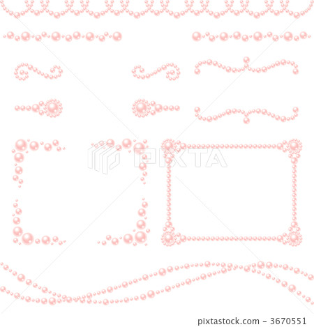 Pink pearl advertisement decoration 3670551
