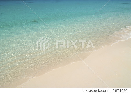 海灘 水邊 漣漪 3671091