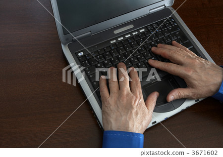 hands and laptop hands and laptop 3671602